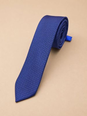 AZUL QUADRICULADA JACQUARD
